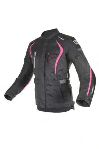 DAKOTA LONG TXT JKT ČIERNA/RUŽOVÁ XL