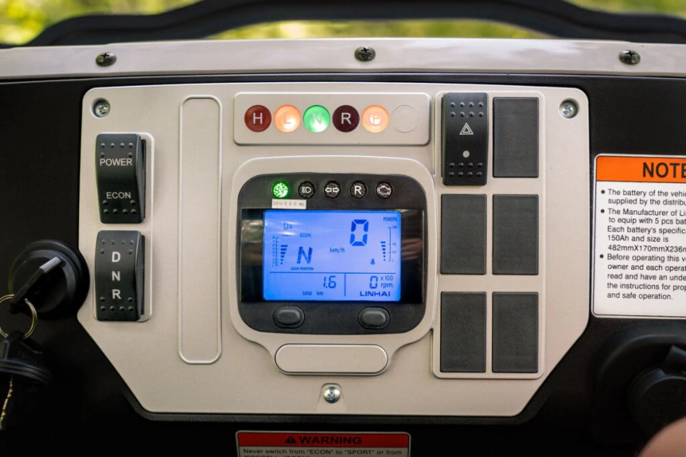 Linhai Electric UTV LH50DU, E5, bílá